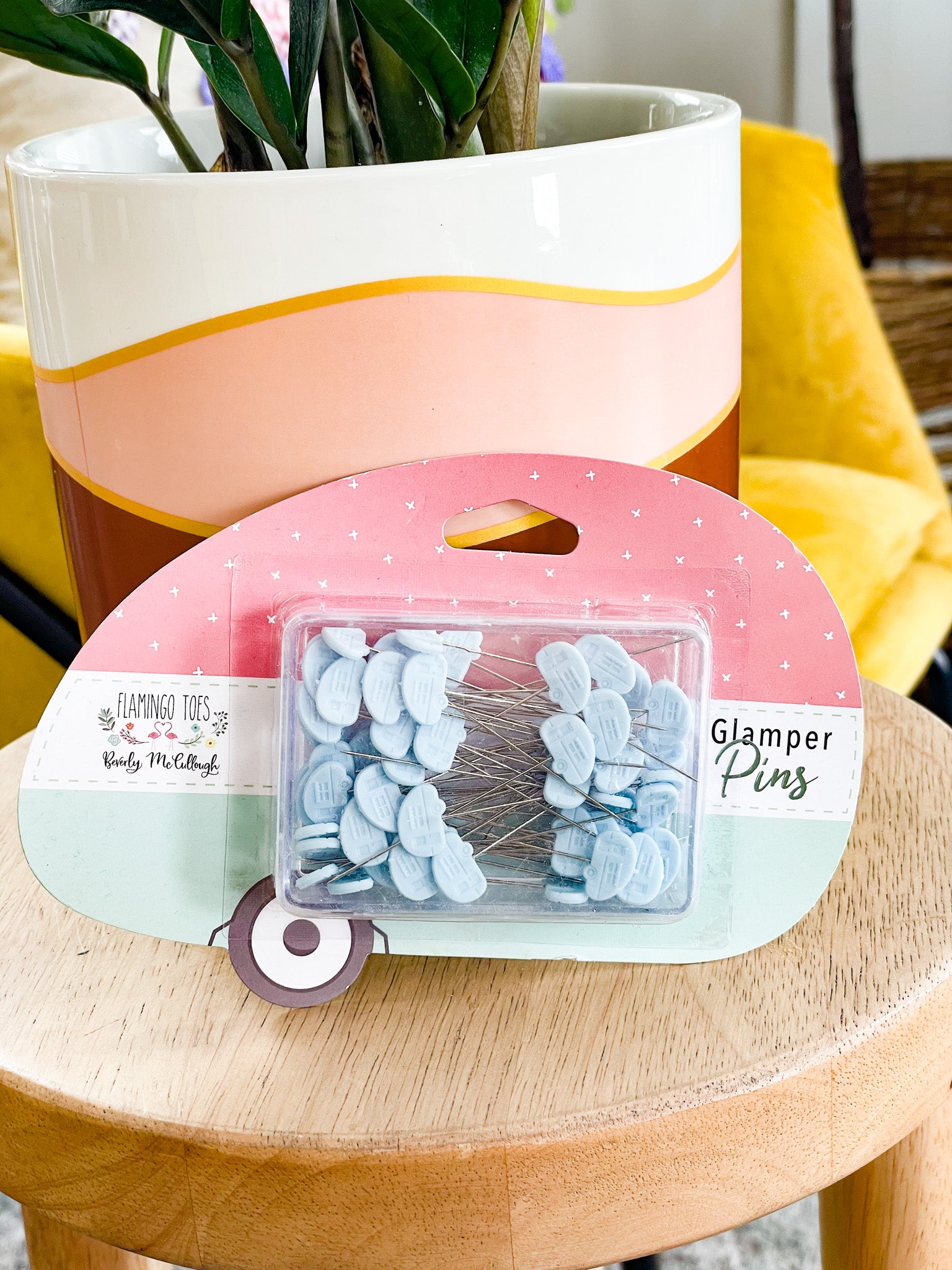 pins in a camper