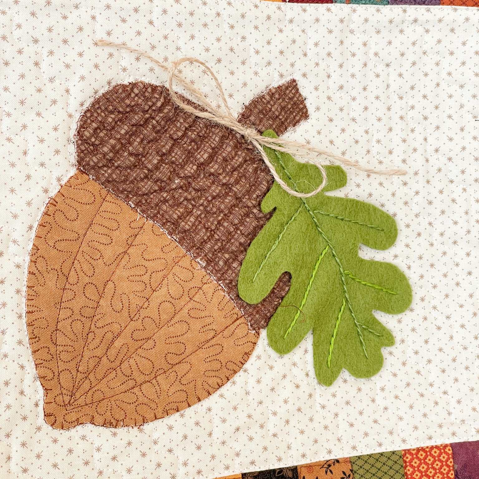 The Mighty Oak Mini Quilt