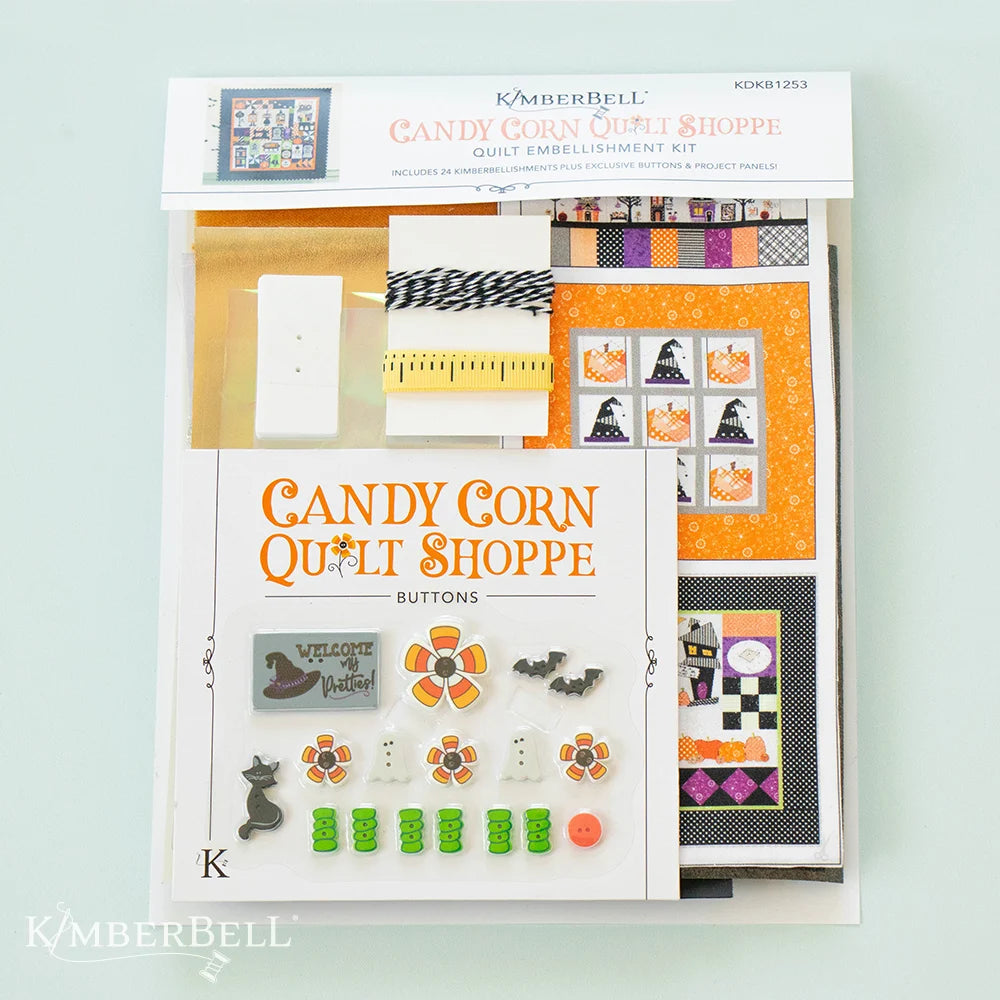 Candy Corn Quilt Shoppe by Kimberbell Designs Embellishment Kit My