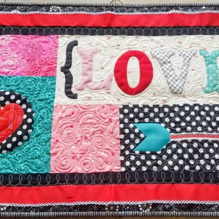 love table runner