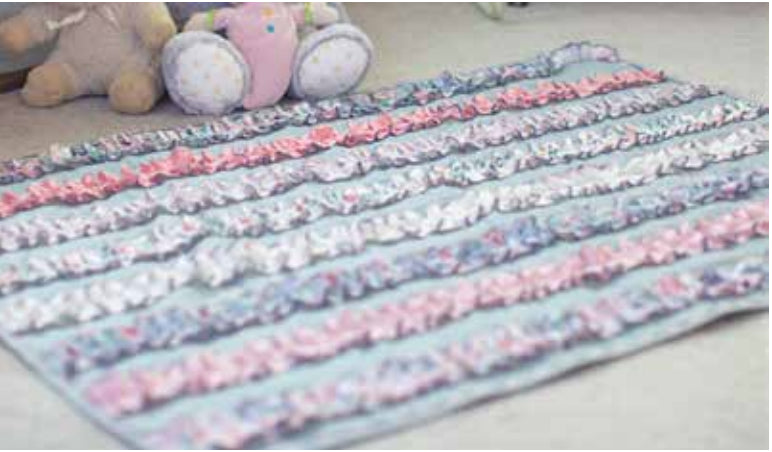 Savvy Serger Ruffle Quilt