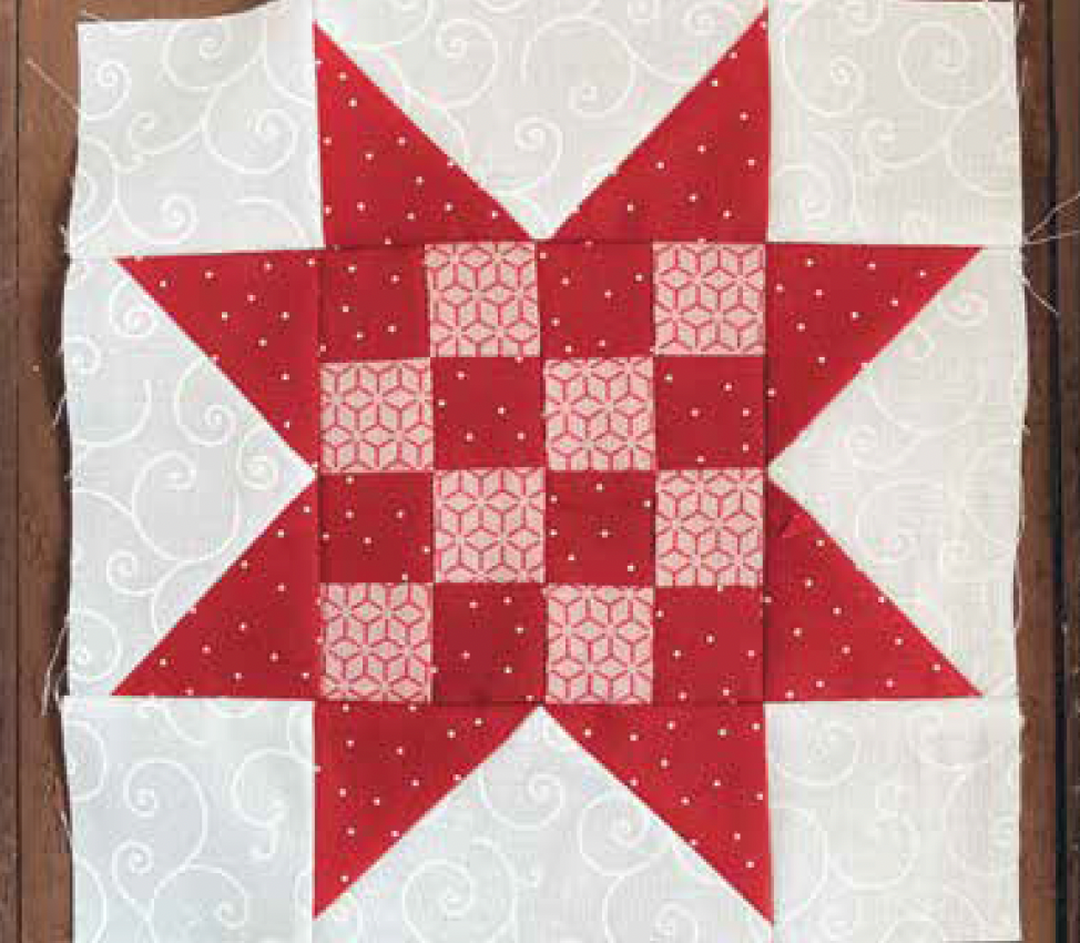16-Patch Star Block