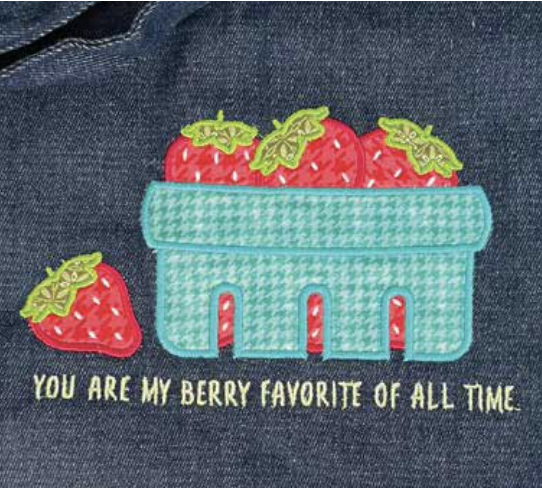 My Berry Favorite Applique