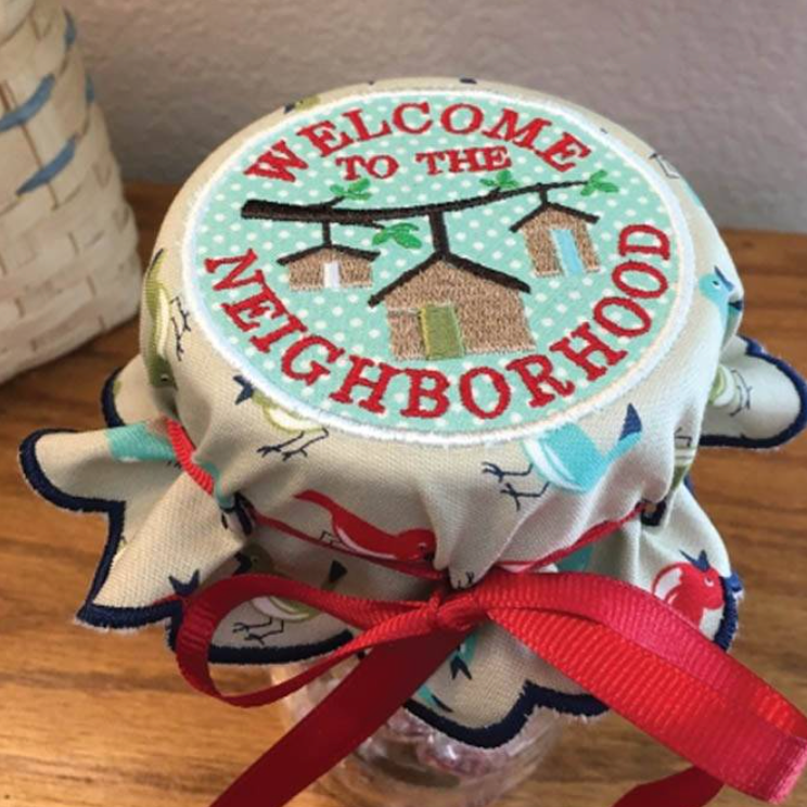 Welcome to the Neighborhood Jar Bonnet