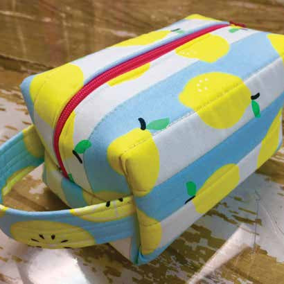 Boxed Zipper Pouch