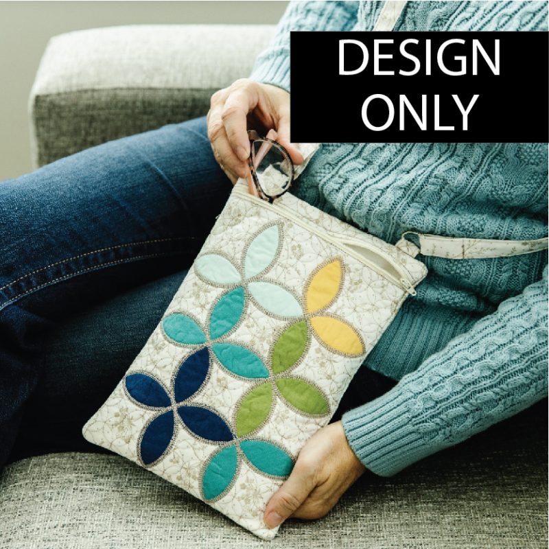 Kimberbell Embroidery Club DESIGN ONLY - October 2022: Erin Crossbody Bags