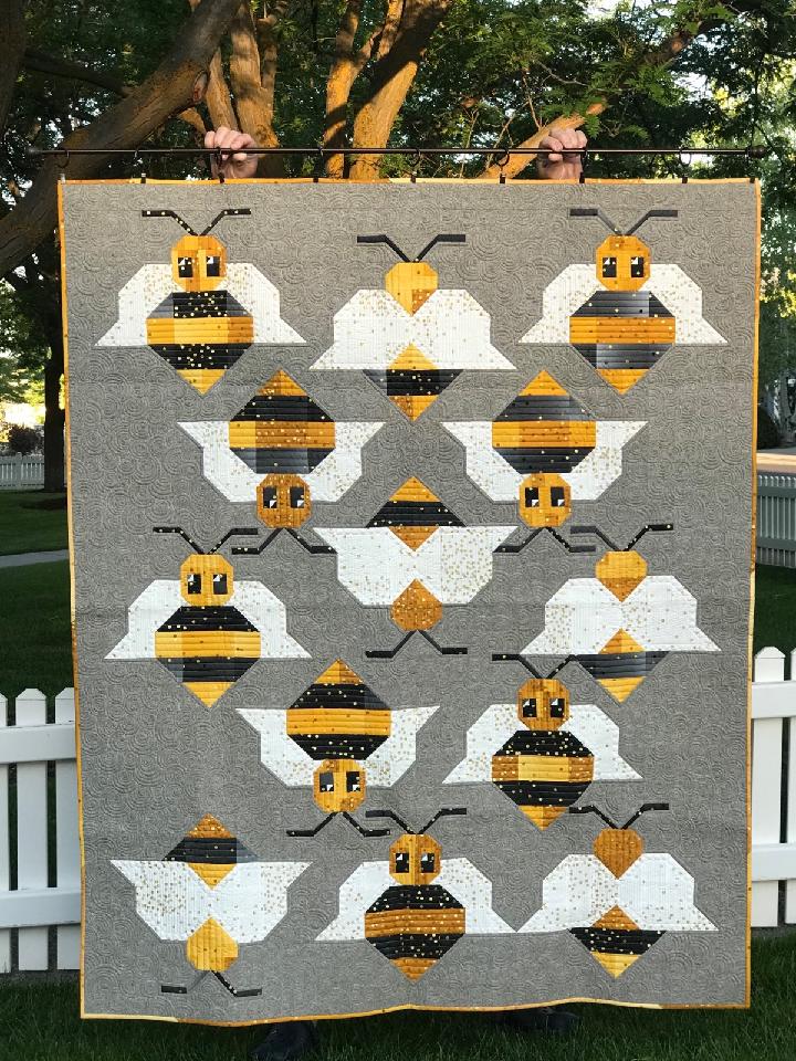 Bee Happy Quilt with Sherilyn Mortensen Online Class (REPLAY) My