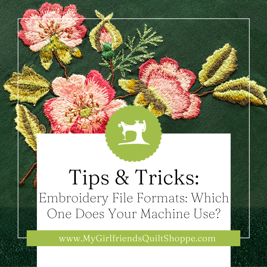 Embroidery File Formats: Which One Does Your Machine Use?