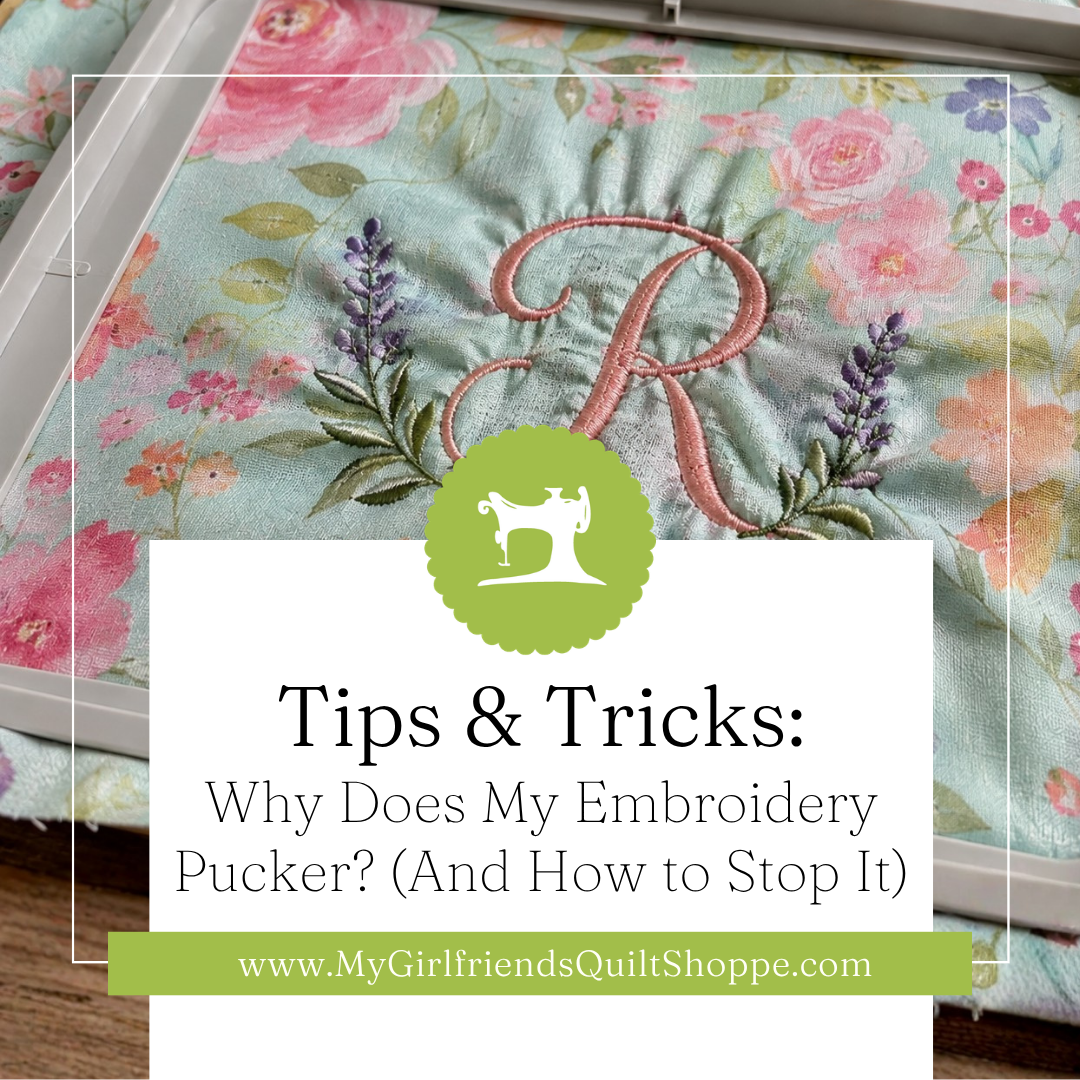 Why Does My Embroidery Pucker? (And How to Stop It)