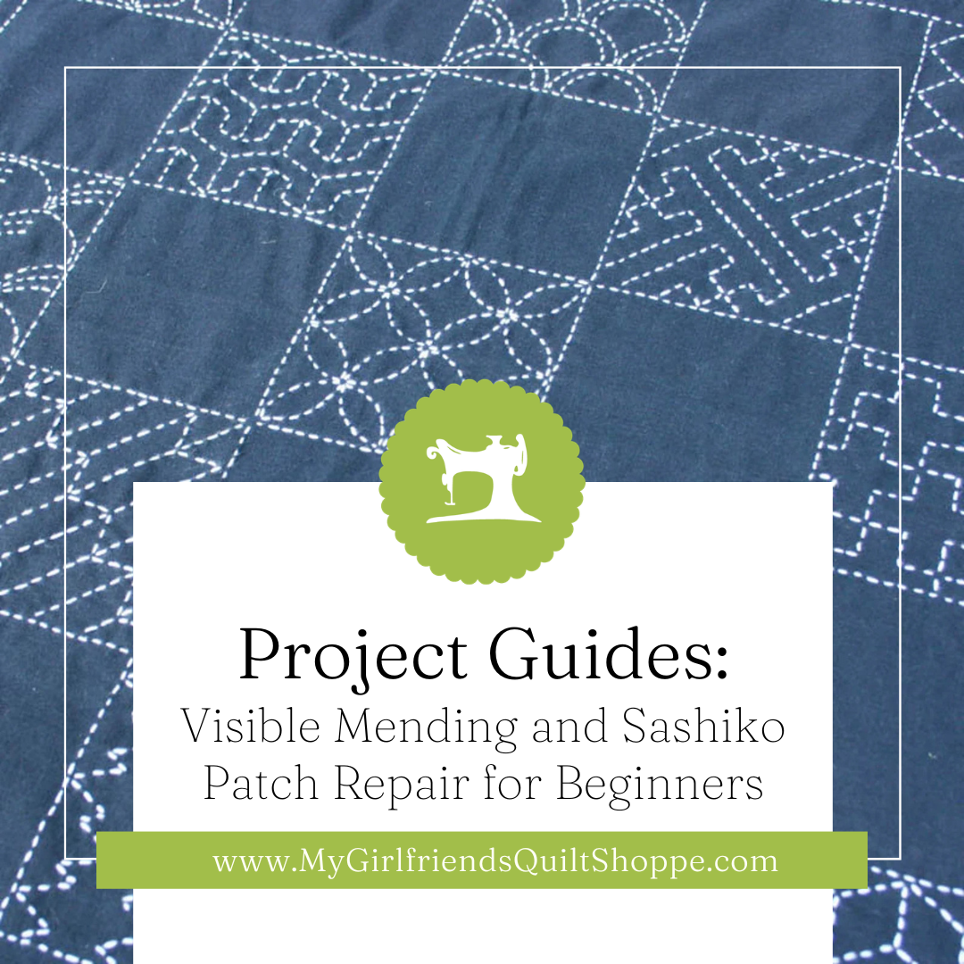 Visible Mending and Sashiko Patch Repair for Beginners