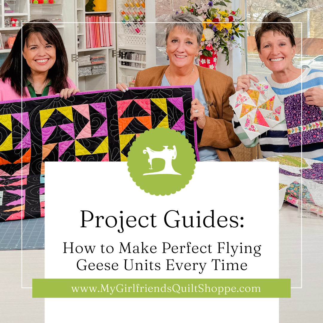 How to Make Perfect Flying Geese Units Every Time