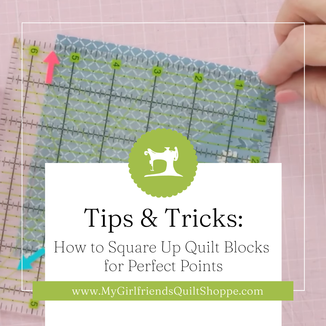 How to Square Up Quilt Blocks for Perfect Points