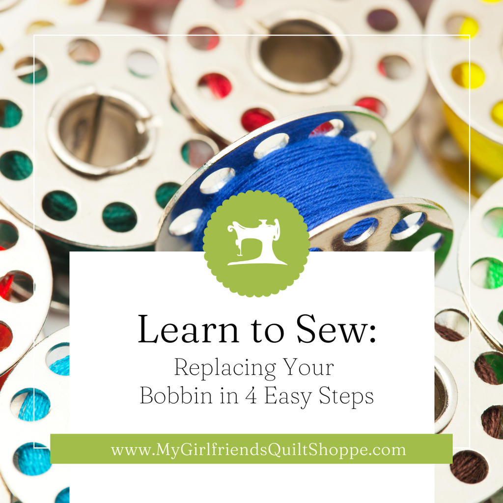 Replacing Your Bobbin in 4 Easy Steps
