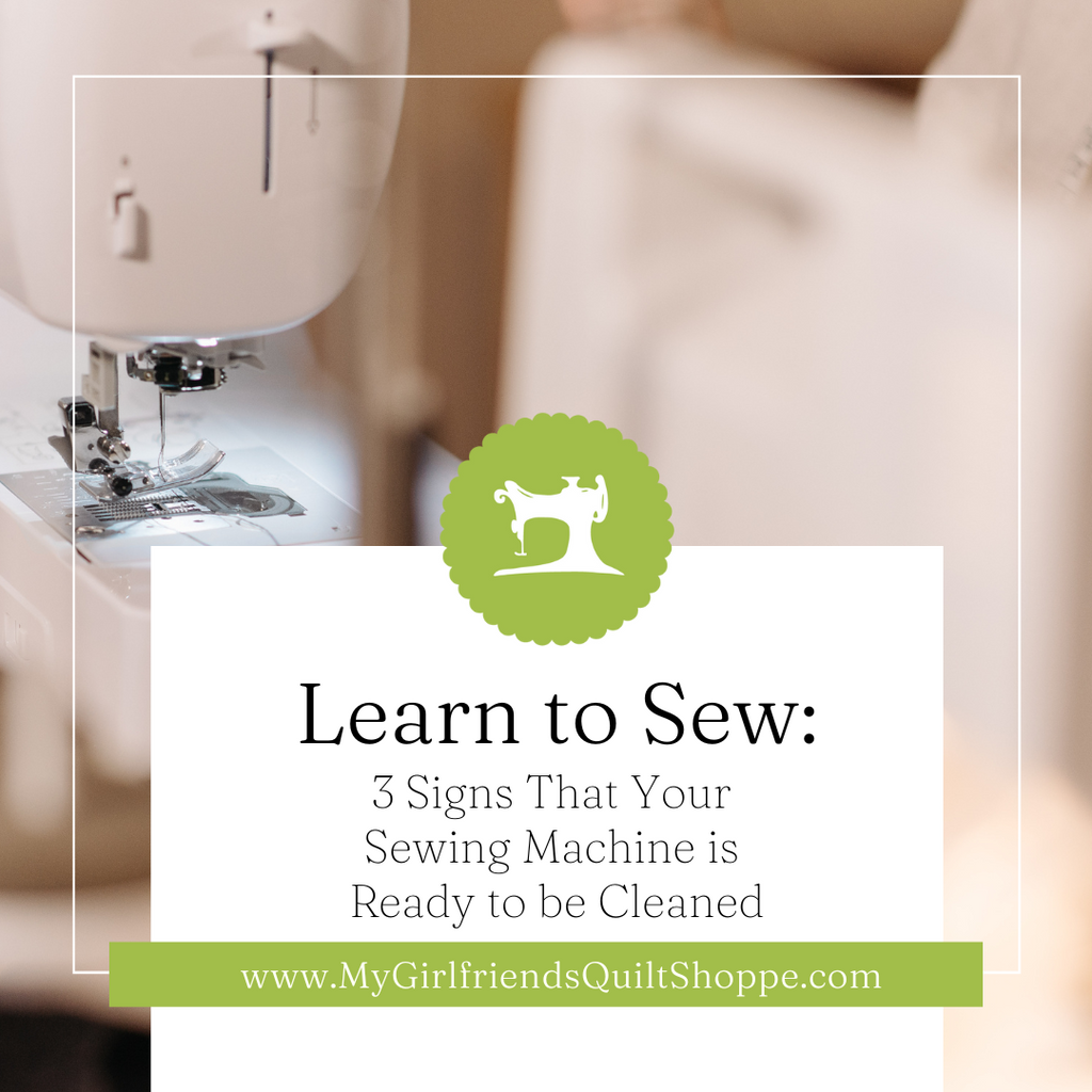 3 Signs That Your Sewing Machine is Ready to be Cleaned