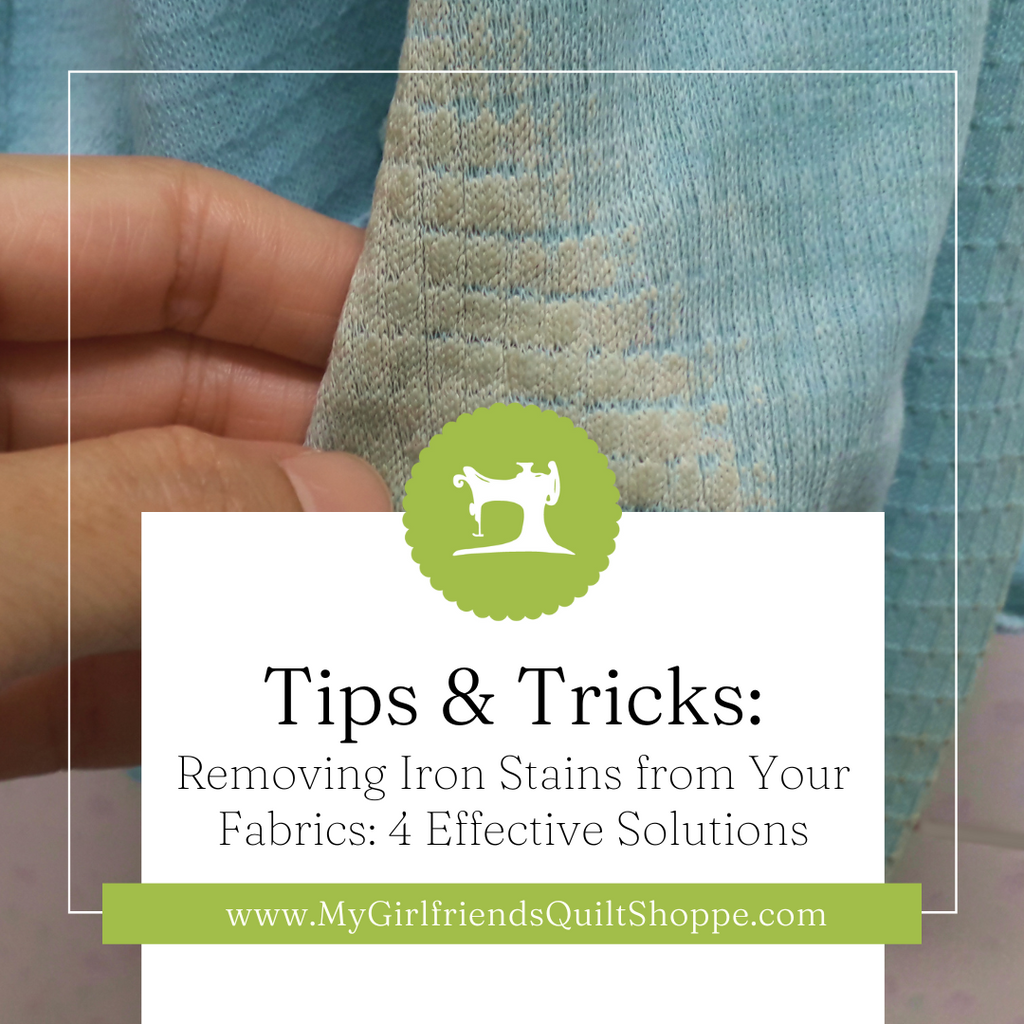 Removing Iron Stains from Your Fabrics: 4 Effective Solutions – My ...