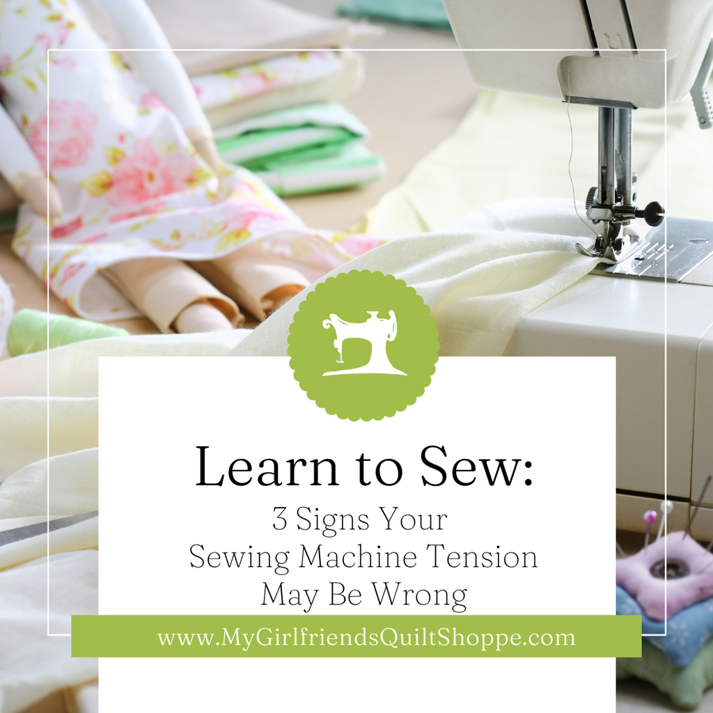 3 Signs Your Sewing Machine Tension May be Off
