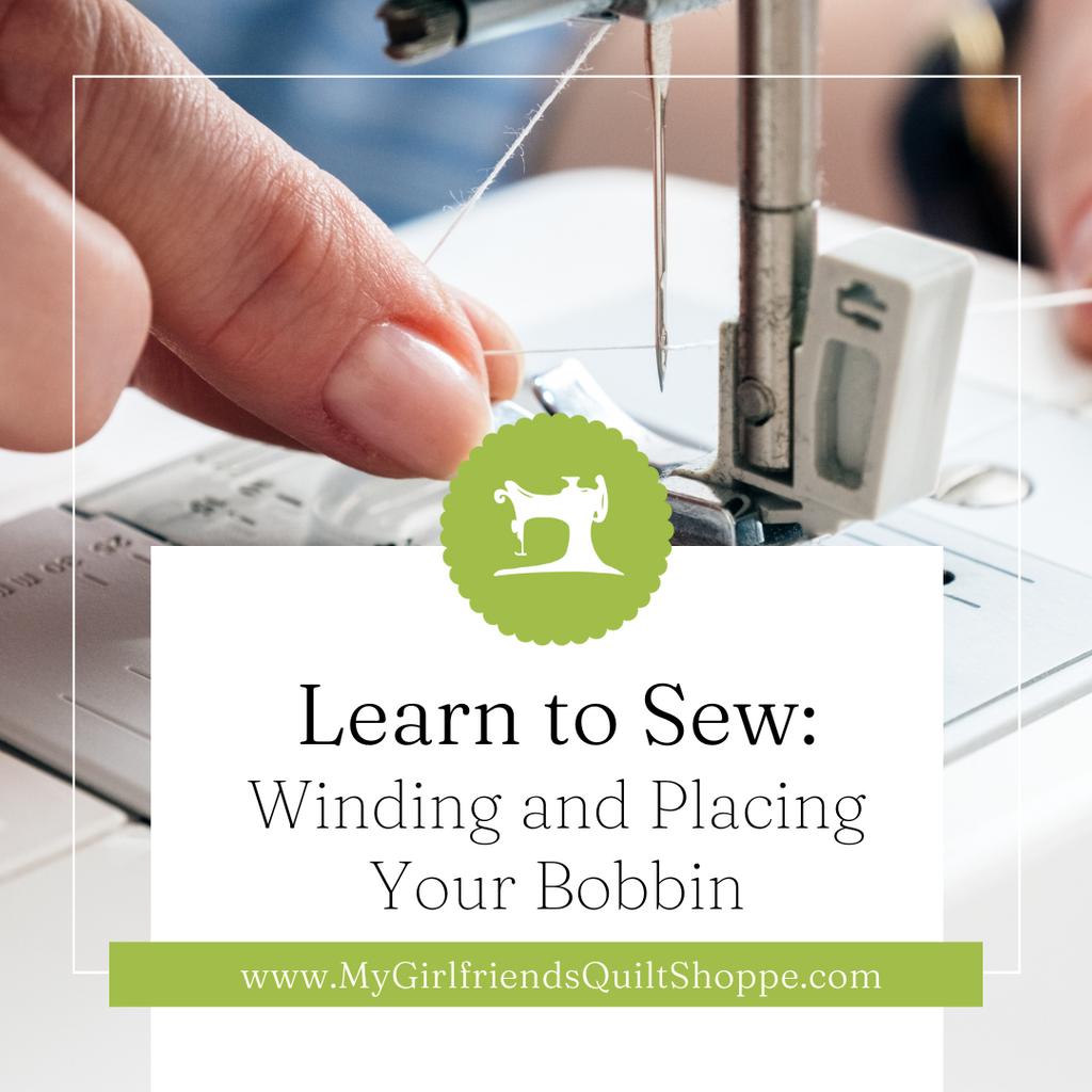 Winding and Placing Your Bobbin