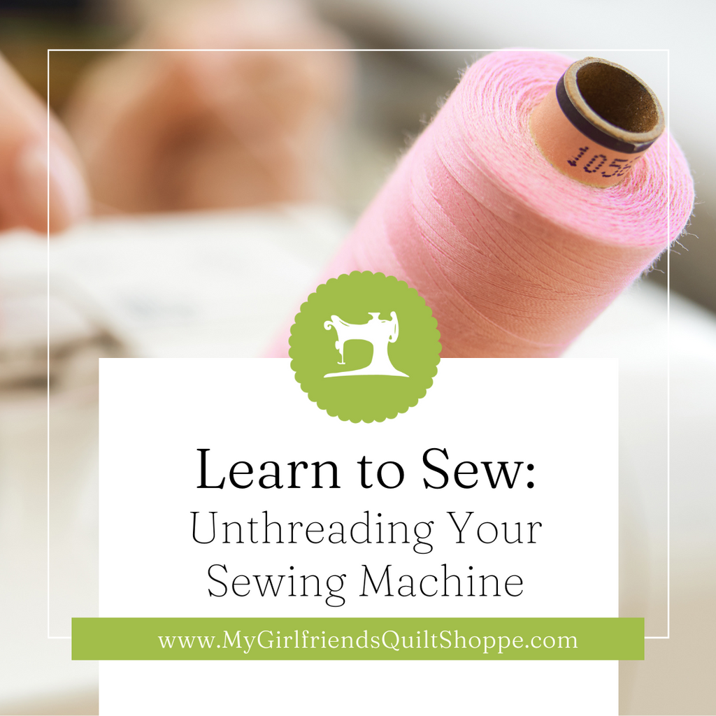 Unthreading Your Sewing Machine