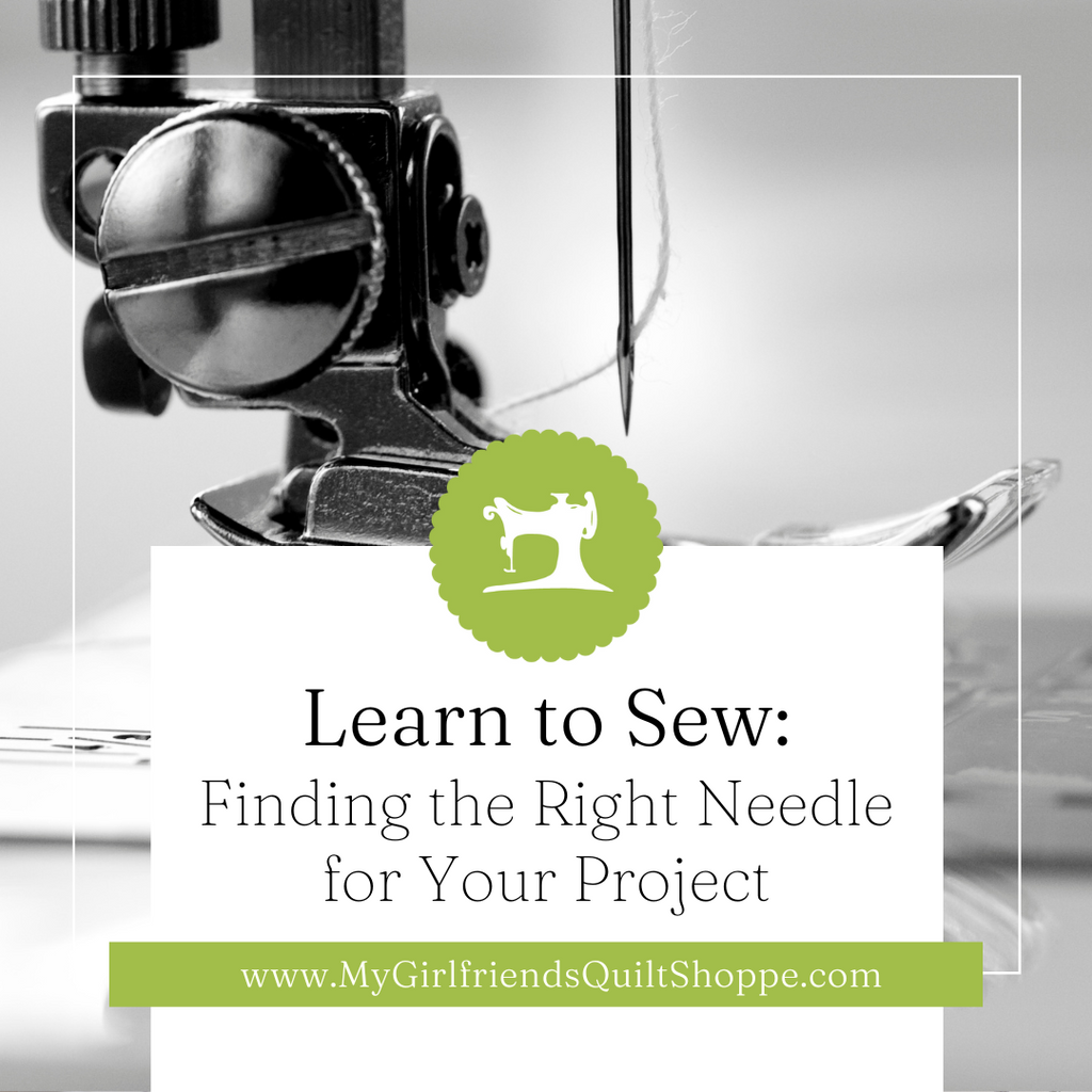 A Guide to Sewing Machine Needles: Finding the Right Needle for Your Project