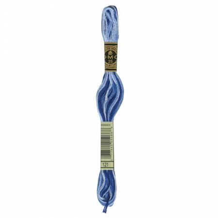 DMC Variegated Floss, Delft Blue 