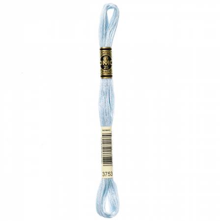 DMC Floss, Ultra Very Light Antique Blue 