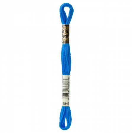 DMC Floss, Electric Blue