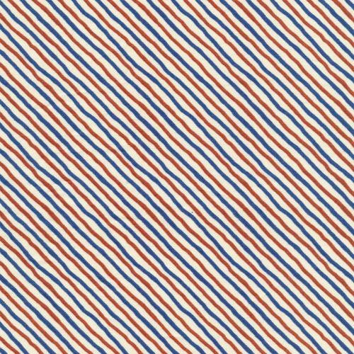 Diagonal Stripe Cream (1YD)