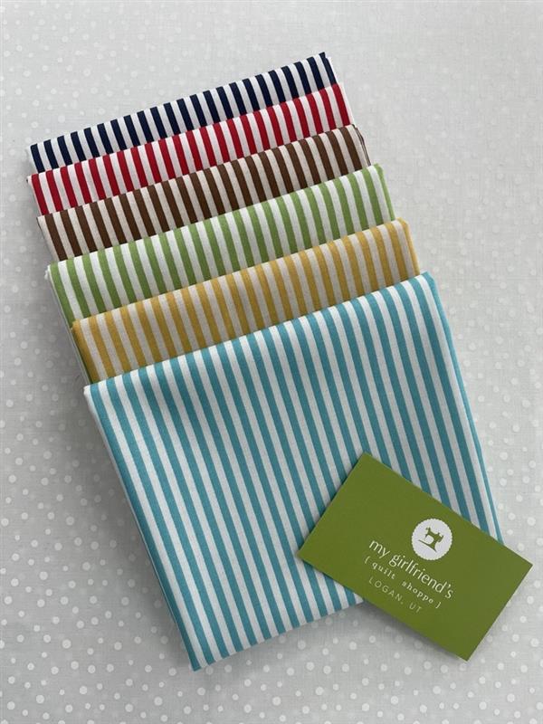 Stash Busters-Stripes Fat Quarter Bundle (6)