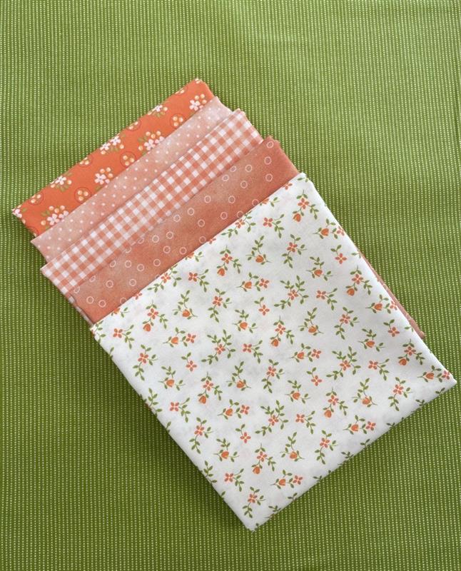 Peaches n Cream 1/2 yd Bundle (5)