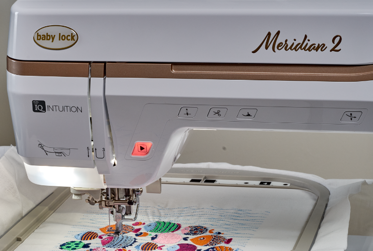 Baby Lock Meridian Embroidery Machine OPEN BOX My