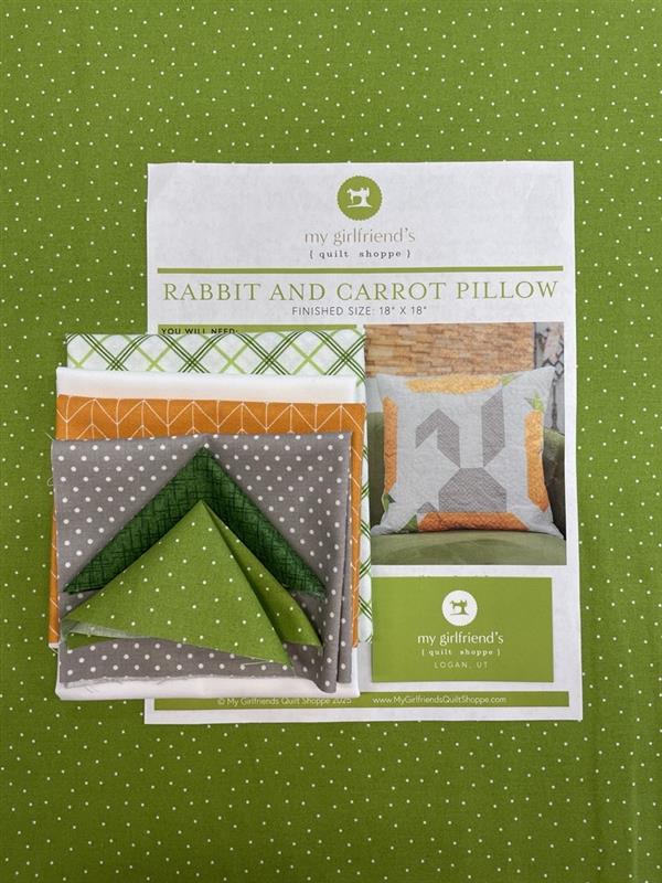 Rabbit And Carrot Pillow Kit