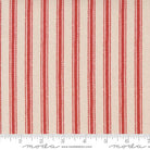 Farm And Garden Stripe Canvas Tomato 1 Yard Cut