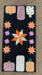 Halloween Lemoyne Star Table Runner, downloadable pattern
