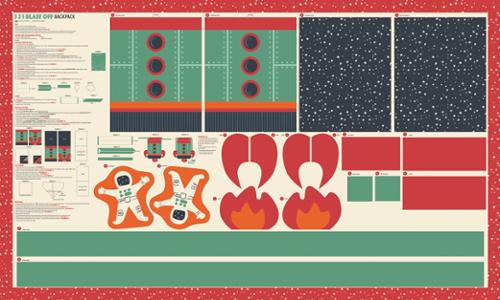 321 Blast Off Panel Multi