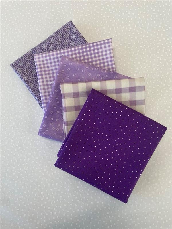 Purple Passion 1/2 yd Bundle (5)