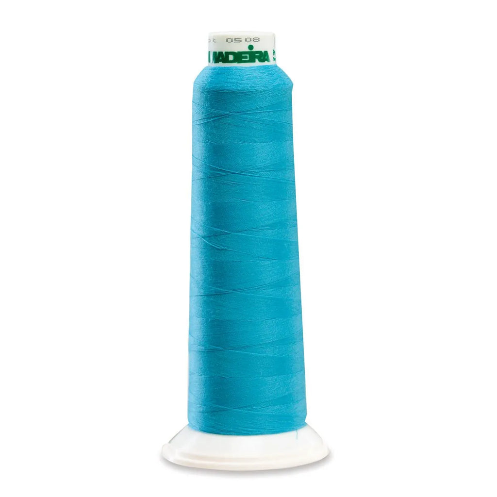 Madeira Aerolock Serger Thread - Bright Turquoise 9892