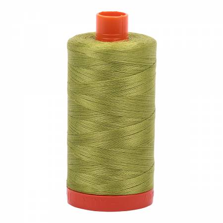 Aurifil thread 1422 yd- Light Leaf Green