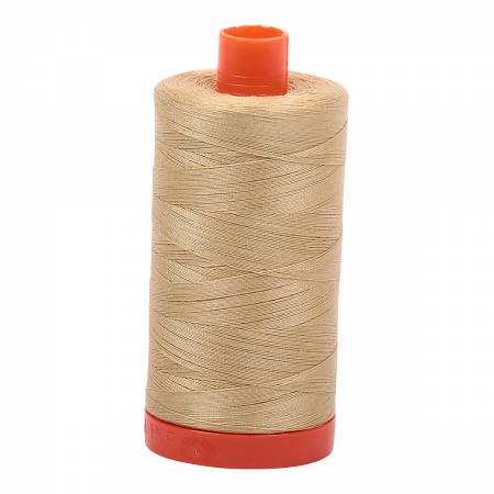 Aurifil thread 1422 yd- Very Light Brass