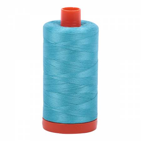 Aurifil thread 1422 yd- Bright Turquoise