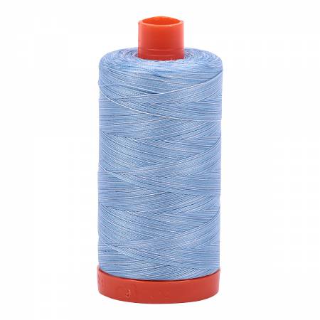 Aurifil thread 1422 yd- Variegated Stonewashed Denim