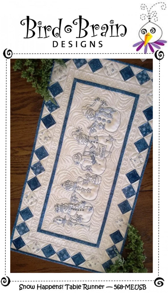 Snow Happens! Table Runner