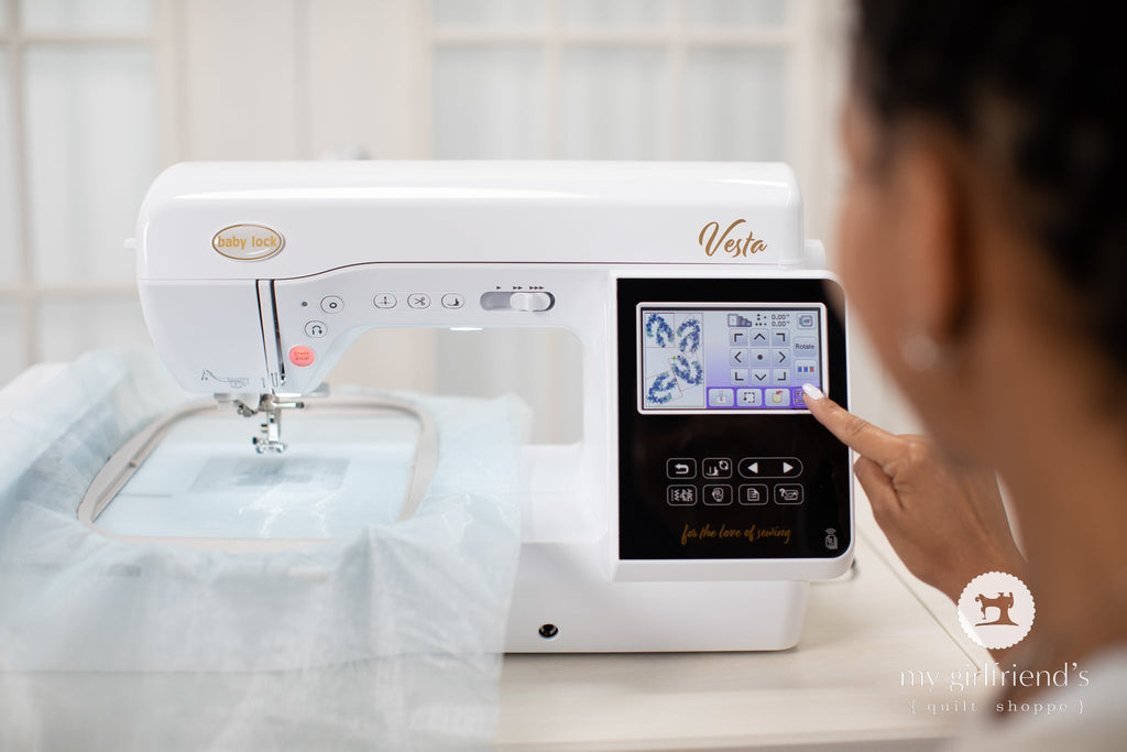 Baby Lock Vesta Sewing and Embroidery Machine 