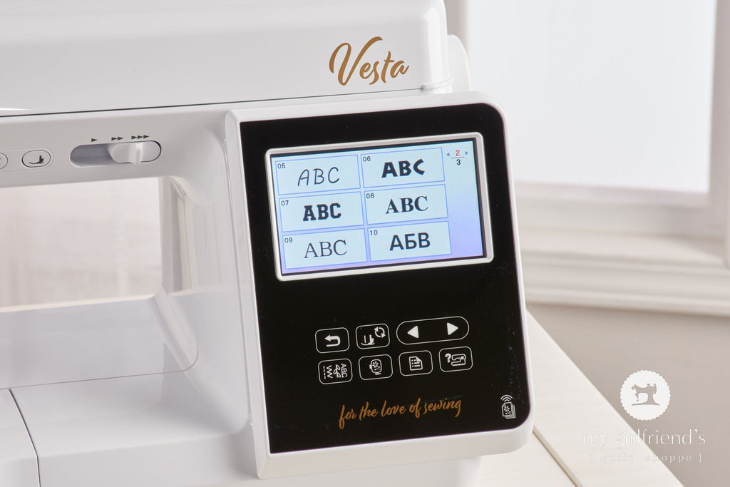 Baby Lock Vesta Sewing and Embroidery Machine 