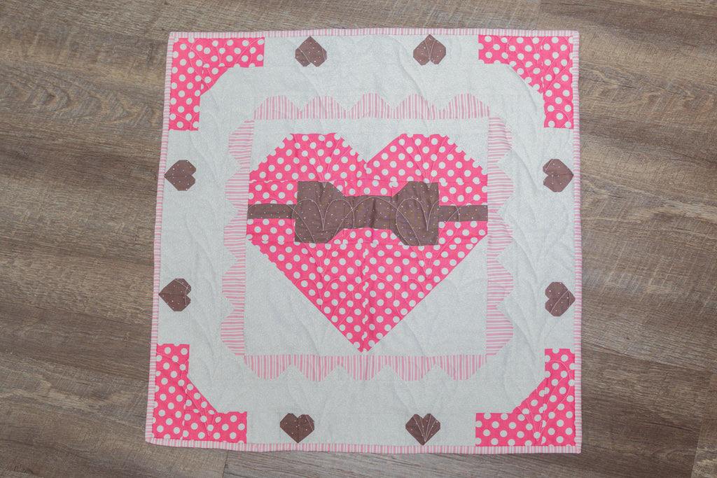 Box of Chocolates Table Topper  26x26