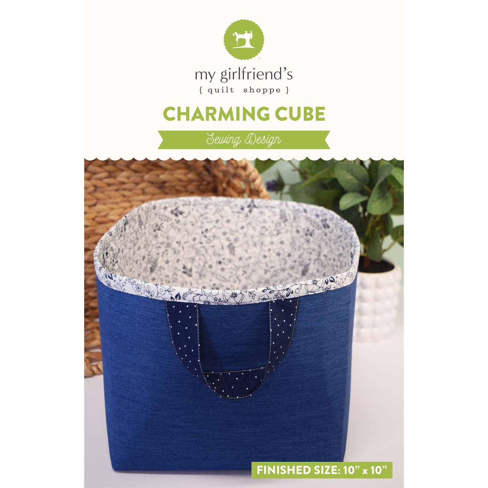 Charming Cube Downloadable Pattern Front