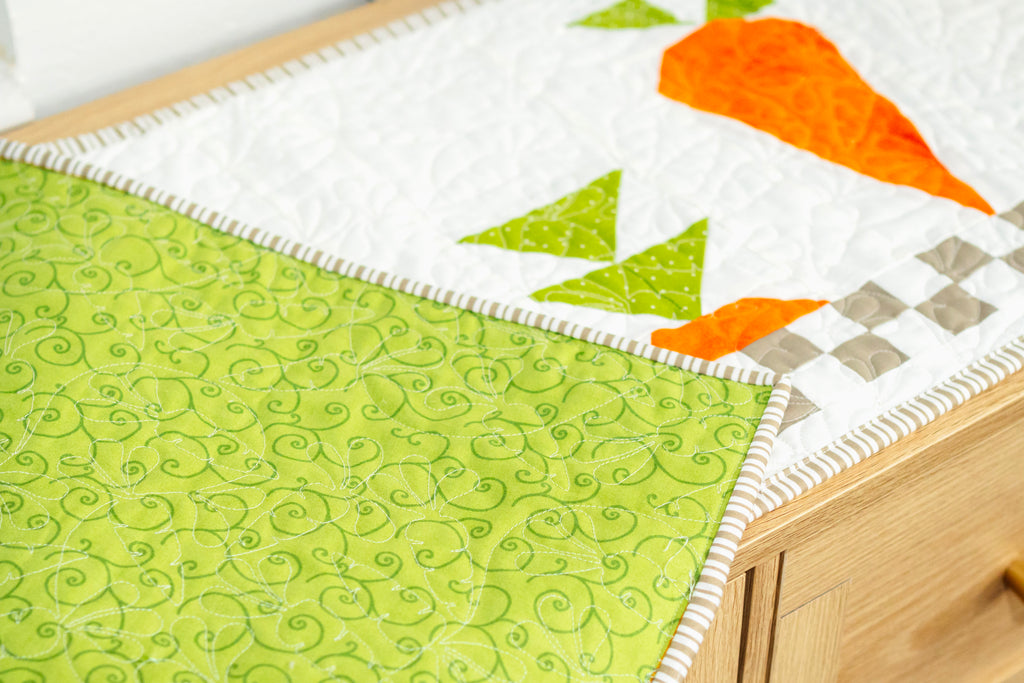 Carrot Tops Table Runner (Downloadable Pattern) – My Girlfriend's Quilt ...