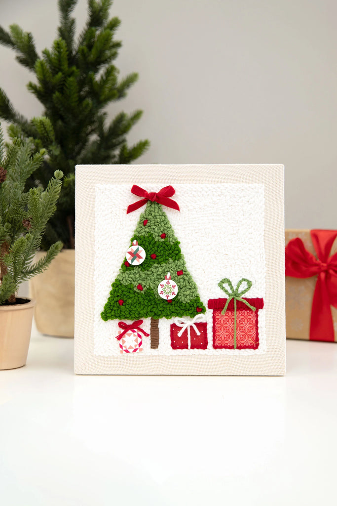 Kimberbell Punch Needle Embroidery Kit- Christmas Morning