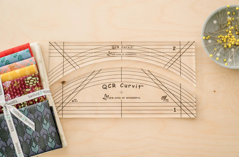 Quilt Curve Ruler Curvit Ruler Long-arm Ruler Set (2) by Sew Kind of Wonderful – My ...