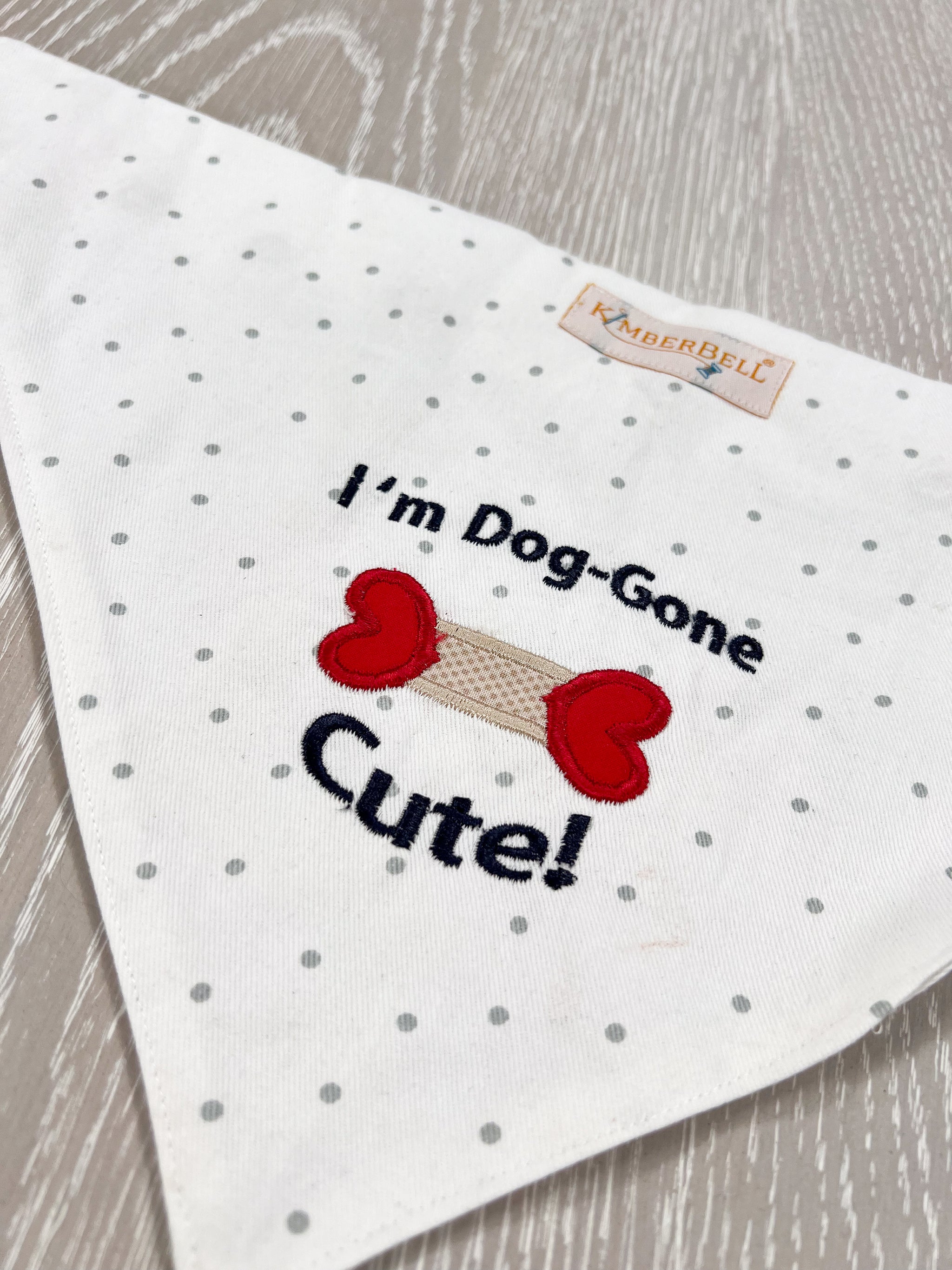 Dog Bandana Embroidery Sewing Downloadable Pattern