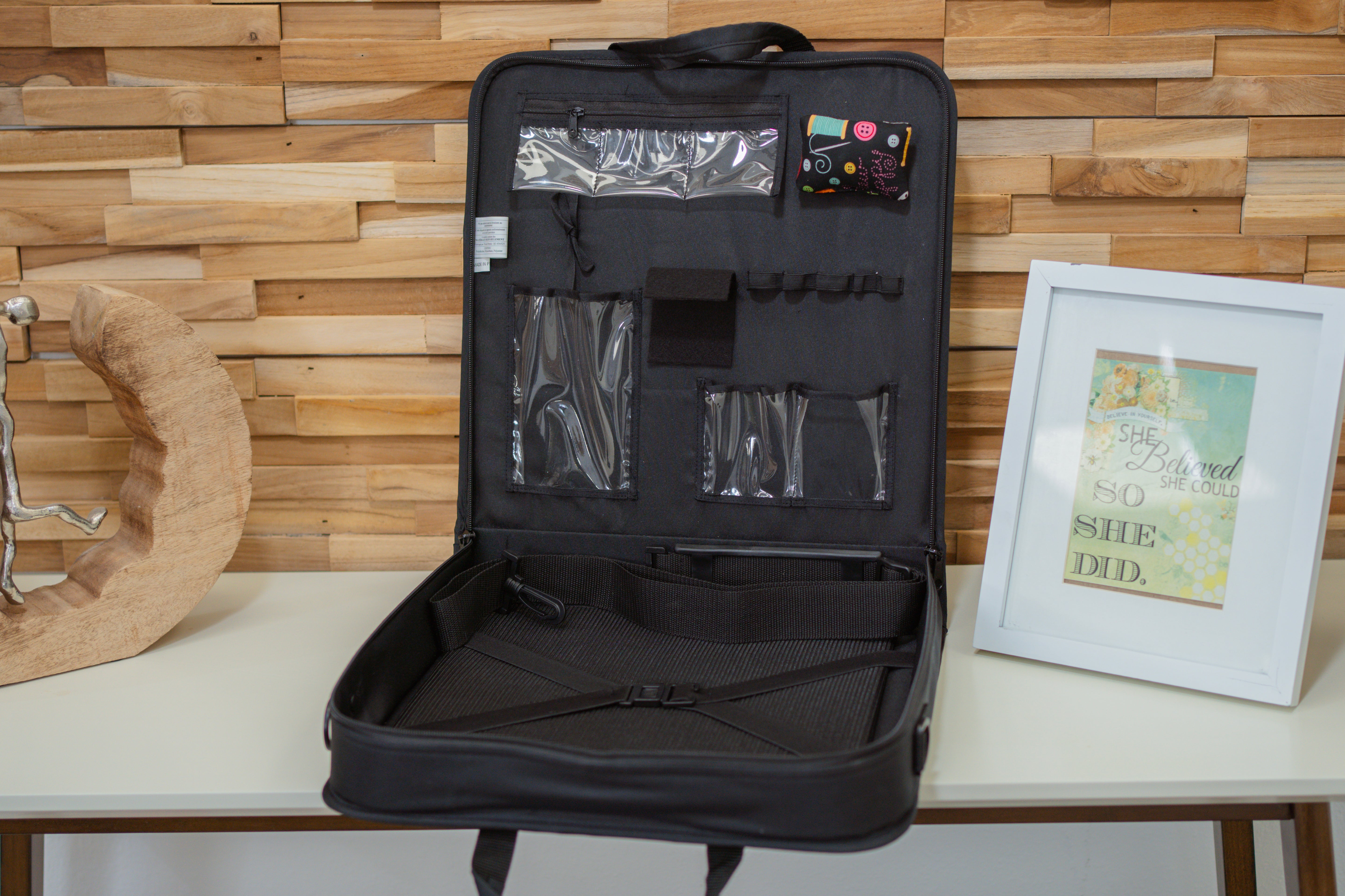 Quilter's Travel Case open